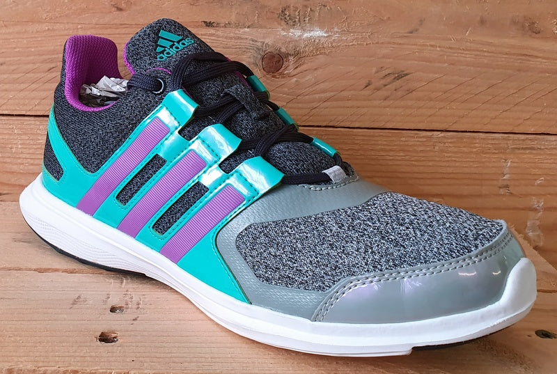 Adidas Hyperfast 2.0 Low Textile Trainers AQ3890 Teal/Purple UK5.5/US6/EU38.5