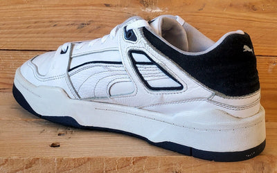 Puma Slipstream Low Leather Trainers UK8/US9/EU42 388549-01 White/Black
