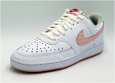Nike Court Vision Valentines Leather Trainers DQ9321-100 White UK5/US7.5/EU38.5