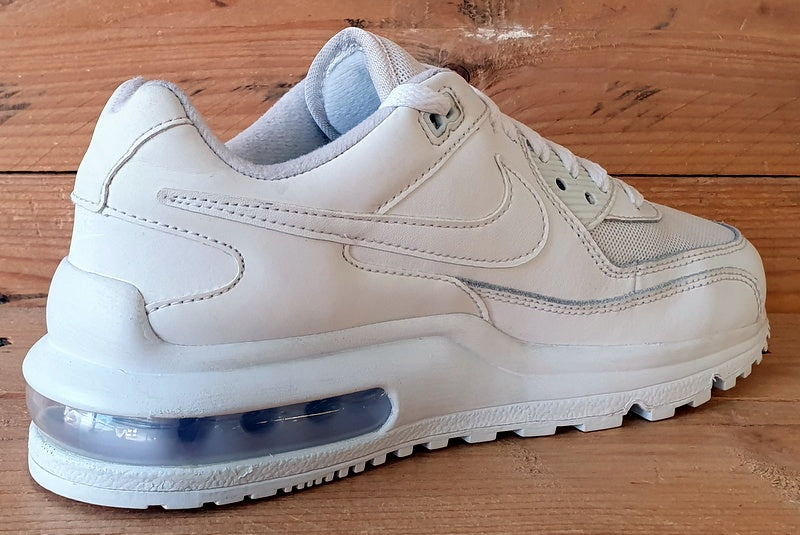 Nike Air Max Wright GS Low Trainers UK3/US3.5Y/EU35.5 CW1755-100 Triple White