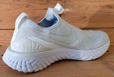 Nike Epic Phantom React Flyknit Trainers UK7/US9.5/EU41 BV0415-100 White