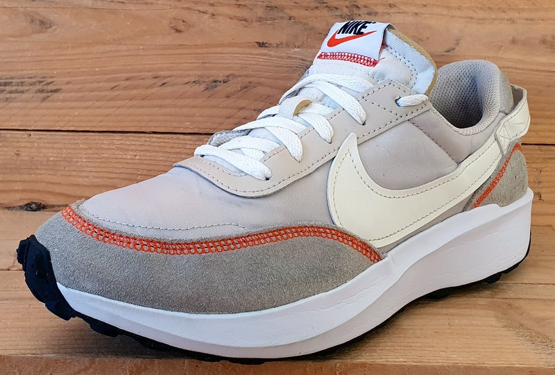 Nike Waffle Debut Low Trainers UK8/US9/EU42.5 DH9522-100 Light Orewood Brown