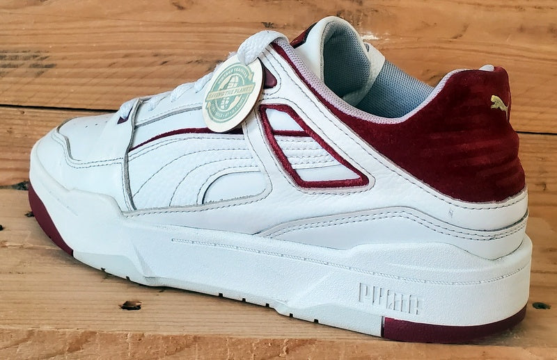 Puma Slipstream Low Leather Trainers UK8/US9/EU42 388549-05 White/Red