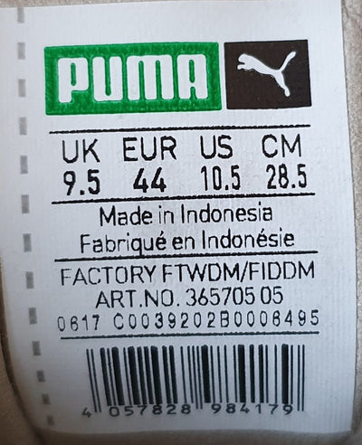 Puma Suede Classic Soft Low Trainers UK9.5/US10.5/EU44 365705 05 Light Grey