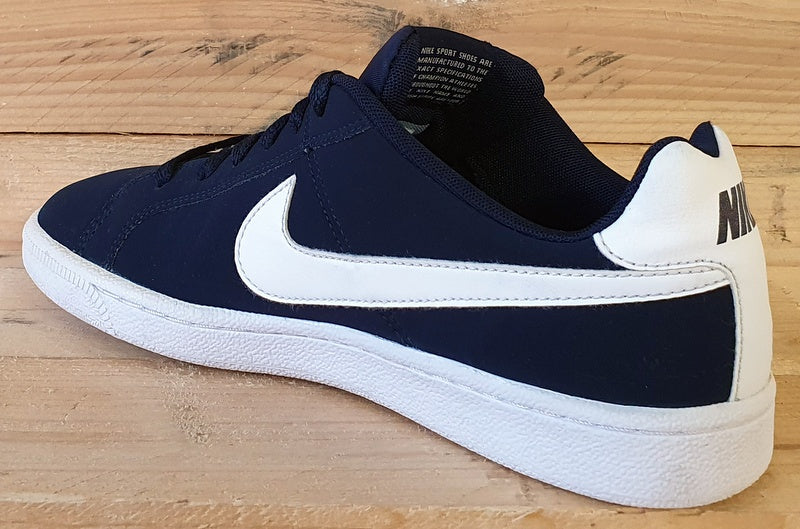 Nike Court Royale Low Canvas Trainers UK5.5/US6Y/EU38.5 833535-400 Navy/White
