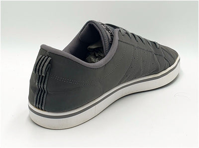 Adidas VS Pace Comfort Suede Trainers B74318 Grey/Black/White UK11/US11.5/EU46