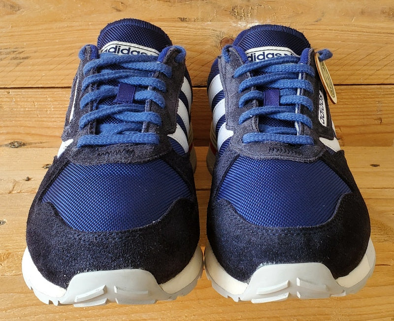 Adidas Treziod 2 Low Suede Trainers UK7.5/US8/EU41 GY0044 Victory Blue/White