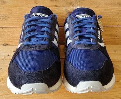 Adidas Treziod 2 Low Suede Trainers UK7.5/US8/EU41 GY0044 Victory Blue/White