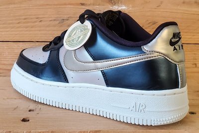 Nike Air Force 1 Metallic Trainers UK4.5/US5Y/EU37.5 849345-003 Cool Grey/Black