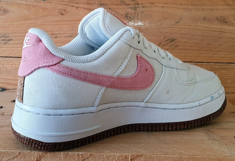 Nike Air Force 1 '07 Low Catechu Trainers UK5/US7.5/EU38.5 CZ0269-101 White/Pink