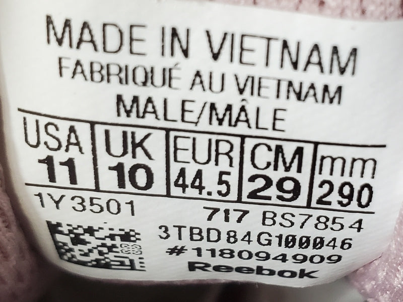 Reebok Club C 85 Low Leather Trainers UK10/US11/EU44.5 BS7854 Shell Pink