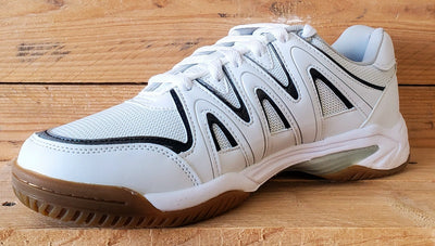 Dunlop Court Master III Low Leather Trainers UK8/US9/EU42 K/1013/100 White/Black
