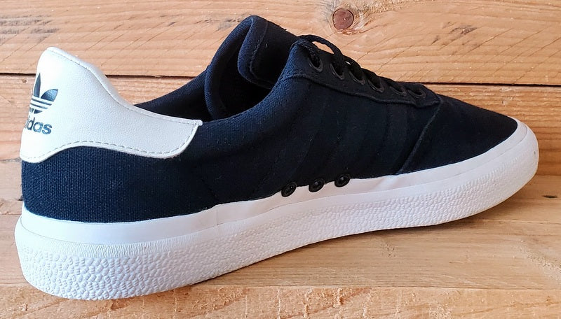 Adidas 3MC Low Canvas Trainers UK8/US8.5/EU42 B22706 Core Black/White