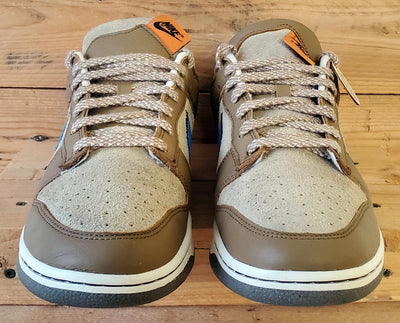Nike Dunk Size? Low Suede Trainers UK11/US12/EU46 DO6712-200 Dark Driftwood