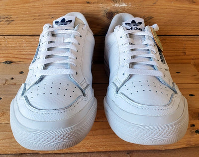 Adidas Continental Vulc Low Leather Trainers UK8/US8.5/EU42 EG4588 White
