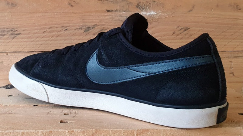 Nike Primo Court Low Suede Trainers UK7/US8/EU41 644826-081 Black/White