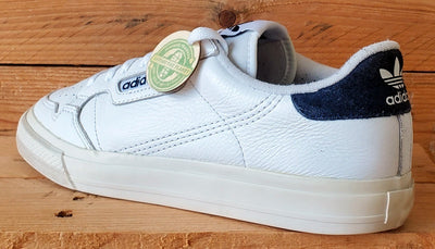 Adidas Continental Vulc Low Leather Trainers UK8/US8.5/EU42 EG4588 White/Navy