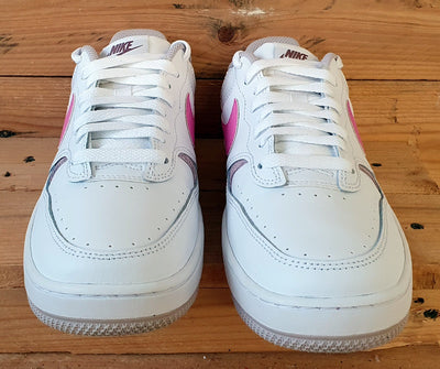 Nike Gamma Force Low Leather Trainers UK5/US7.5/EU38.5 FZ3613-100 White/Pink