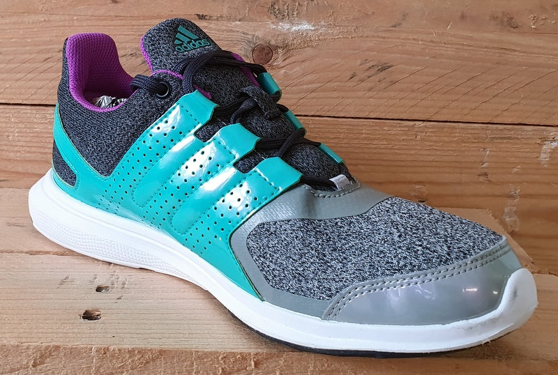 Adidas Hyperfast 2.0 Low Textile Trainers AQ3890 Teal/Purple UK5.5/US6/EU38.5