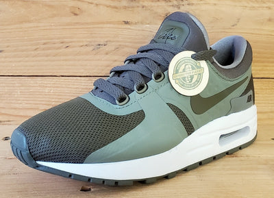 Nike Air Max Zero Low Textile Trainers UK4.5/US5Y/EU37.5 881224-200 Green/White