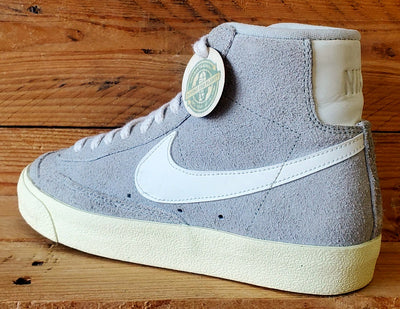 Nike Blazer 77 Mid Suede Trainers UK4/US6.5/EU37.5 DV7006-001 Grey/Light Bone