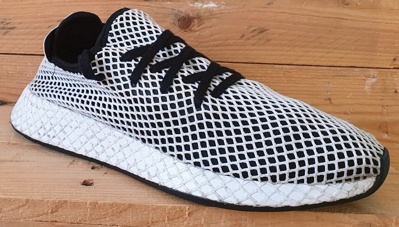 Adidas black deerupt trainers online