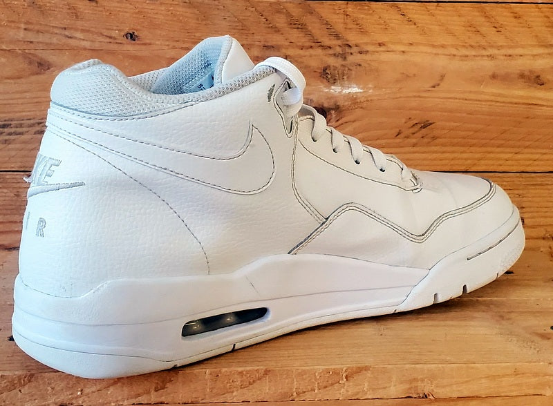 Nike Air Flight Legacy Leather Trainers UK10/US11/EU45 BQ4212-101 Triple White