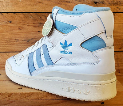 Adidas Forum 84 Mid Leather Trainers UK12.5/US13/EU48 GW5924 White/Blue