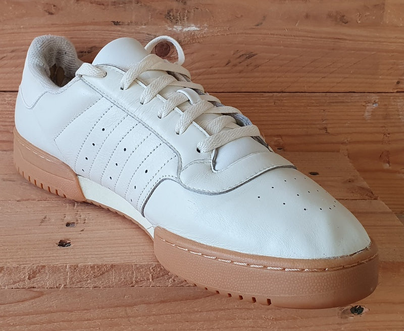 Adidas Powerphase Low Leather Trainers UK11.5/US12/EU46.5 FU9542 Off-White