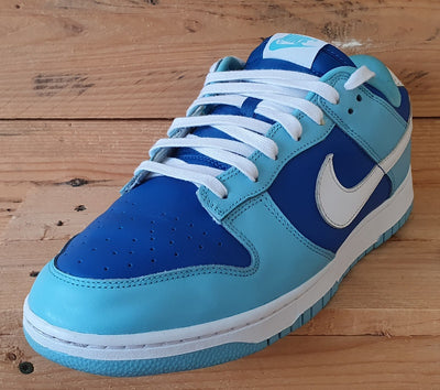 Nike Dunk Retro Low Leather Trainers UK11/US12/EU46 DM0121-400 Argon Blue/White