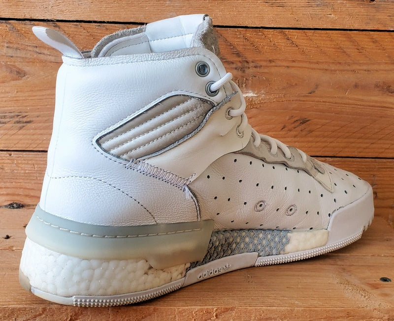 Adidas Rivalry RM Mid Leather Trainers UK8/US8.5/EU42 G27978 Triple White