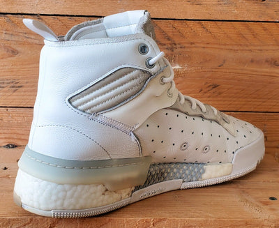 Adidas Rivalry RM Mid Leather Trainers UK8/US8.5/EU42 G27978 Triple White
