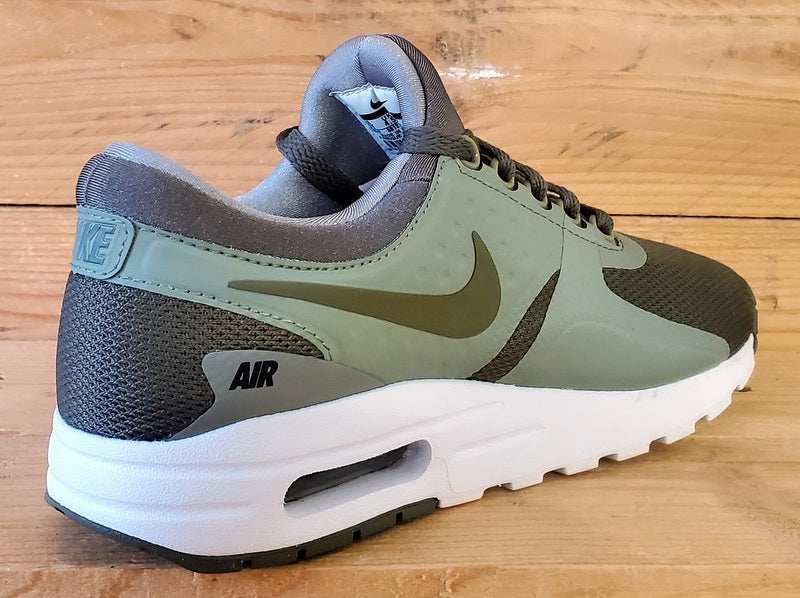 Nike Air Max Zero Low Textile Trainers UK4.5/US5Y/EU37.5 881224-200 Green/White