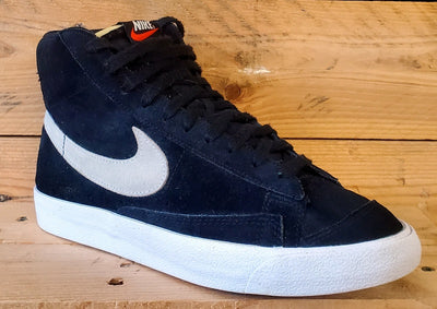 Nike Blazer 77 Mid Suede Trainers UK7.5/US8.5/EU42 CI1172-002 Black/White