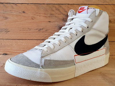 Nike Blazer Mid Pro Club Leather Trainers UK10/US11/E45 DQ7673-100 White/Black