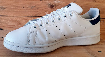 Adidas Stan Smith Low Leather Trainers UK7.5/US8/EU41 M20325 White/Navy Blue