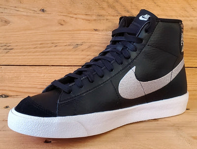 Nike Blazer 77 Playful Fonts Leather Trainers UK5.5/US6Y/EU38.5 DJ0265-001 Black