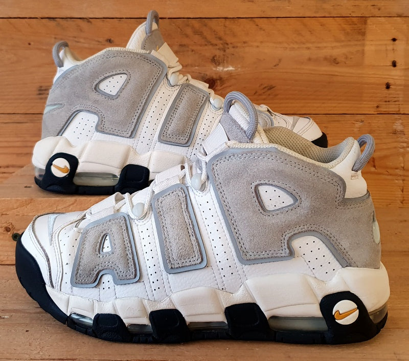 Nike Air More Uptempo Mid Trainers UK7/US8/EU41 DZ4516-100 White Wolf Grey