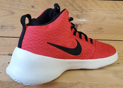 Nike Hyperfresh Mid Textile Trainers UK7/US8/EU41 759996-603 Red/White