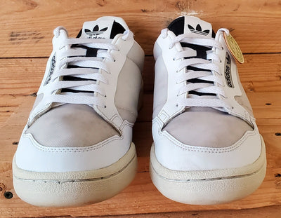 Adidas Continental 80 Low Leather Trainers UK9.5/US10/EU44 FY6666 White