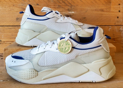 Puma RS-X Tech Low Textile Trainers UK9/US10/EU43 369329-03 White/Blue