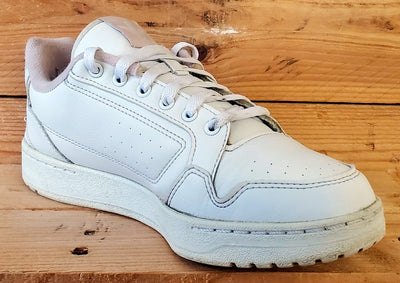 Adidas NY 90 Low Leather Trainers UK6.5/US8/EU40 GX4461 White/Pink