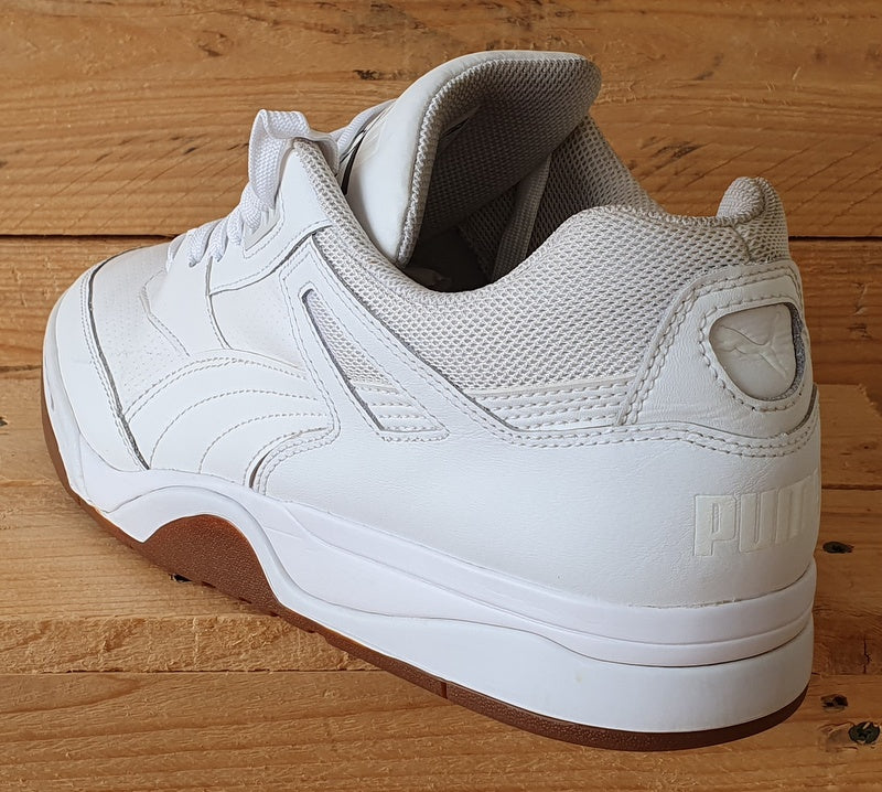 Puma Palace Guard Low Leather Trainers UK10 US11 EU44.5 370063 03 White Gum