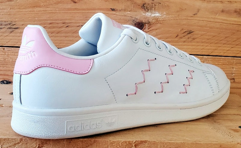 Adidas Stan Smith Zig Zag Low Leather Trainers UK7.5/US9/EU41 BZ0401 White/Pink
