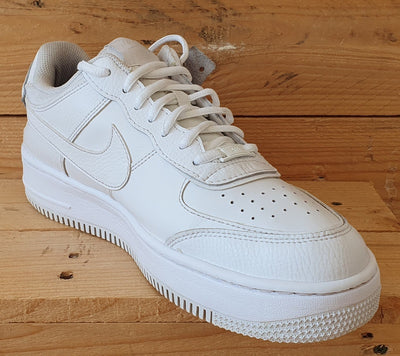 Nike Air Force 1 Shadow Low Leather Trainers UK8/US10.5/EU42.5 CI0919-100 White