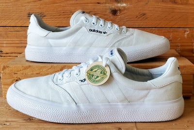 Adidas 3MC Vulc Low Canvas Trainers UK9/US9.5/EU43 B22705 Triple White