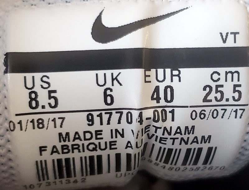 Nike Air Max 97 Ultra Low Trainers UK6/US8.5/EU40 917704-001 Silver/Marine Blue