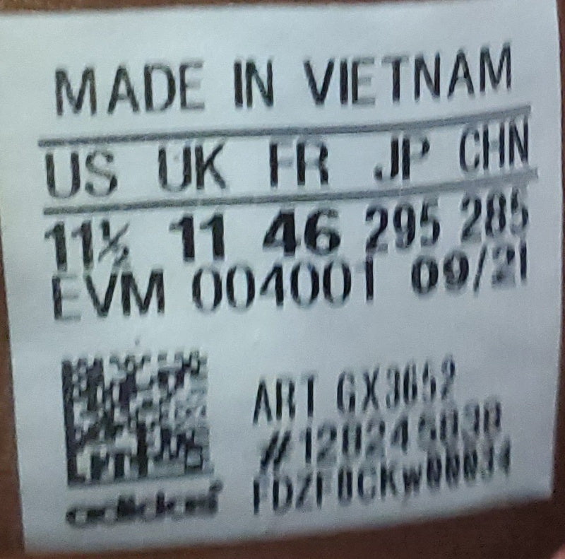 Adidas Ozweego Low Textile Trainers UK11/US11.5/EU46 GX3652 Wild Brown