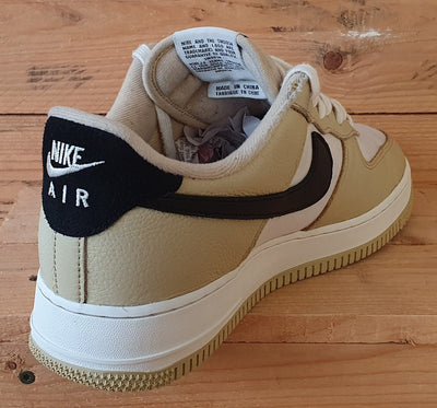 Nike Air Force 1 Low Leather Trainers UK9.5/US10.5/EU44.5 DV7186-700 Team Gold