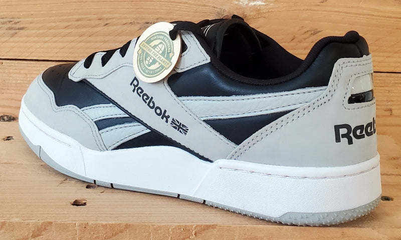 Reebok BB4000 II Low Suede Trainers UK7/US8/EU40.5 IG5287 Grey/Black/White